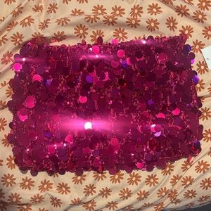 Forever 21 Pink Sequin Mini Skirt